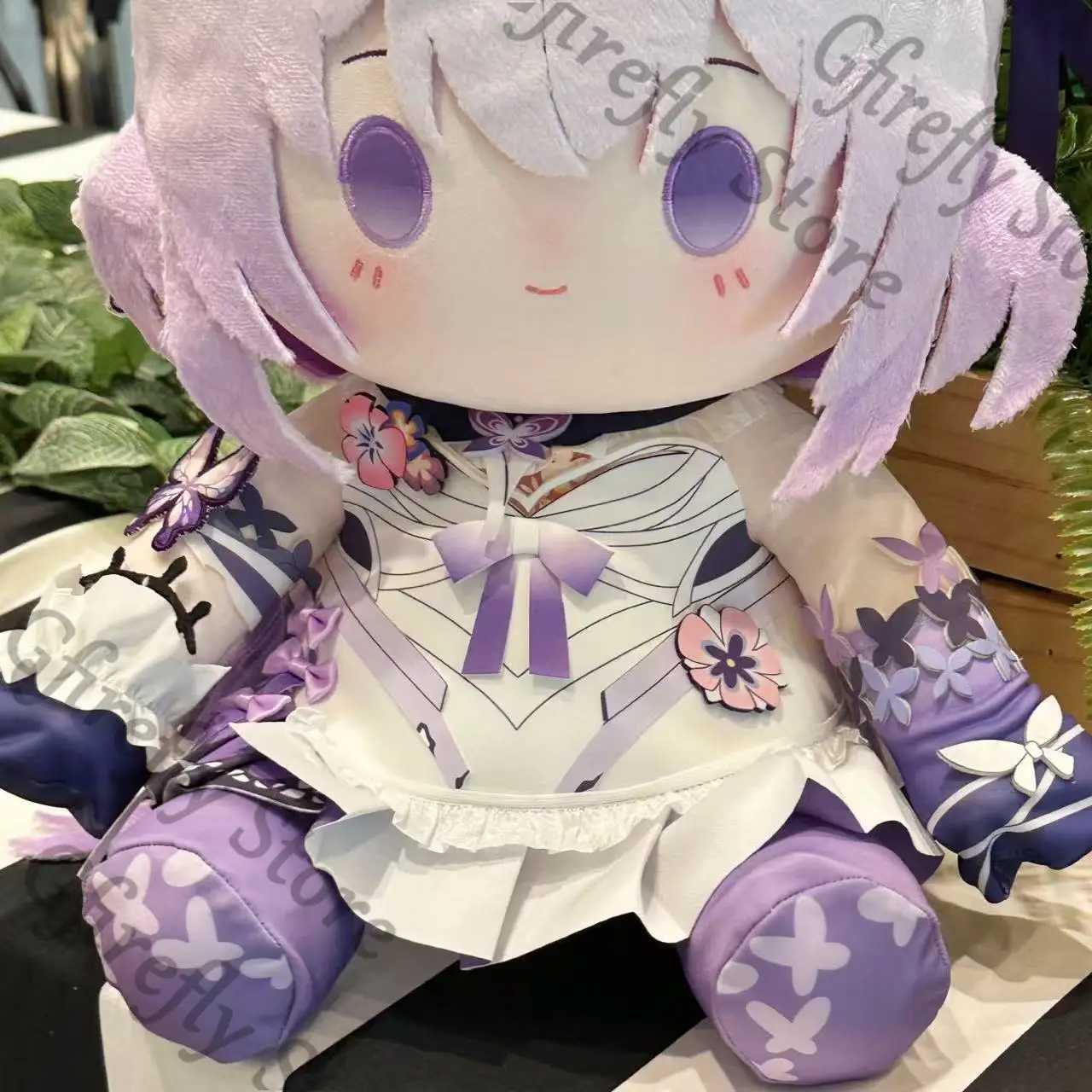 Honkai: Star Rail Castorice 40 cm hochwertige Maskottchen Baumwolle Sitzkissen Puppe Cosplay Actionfigur Kawaii Kissen Geschenk