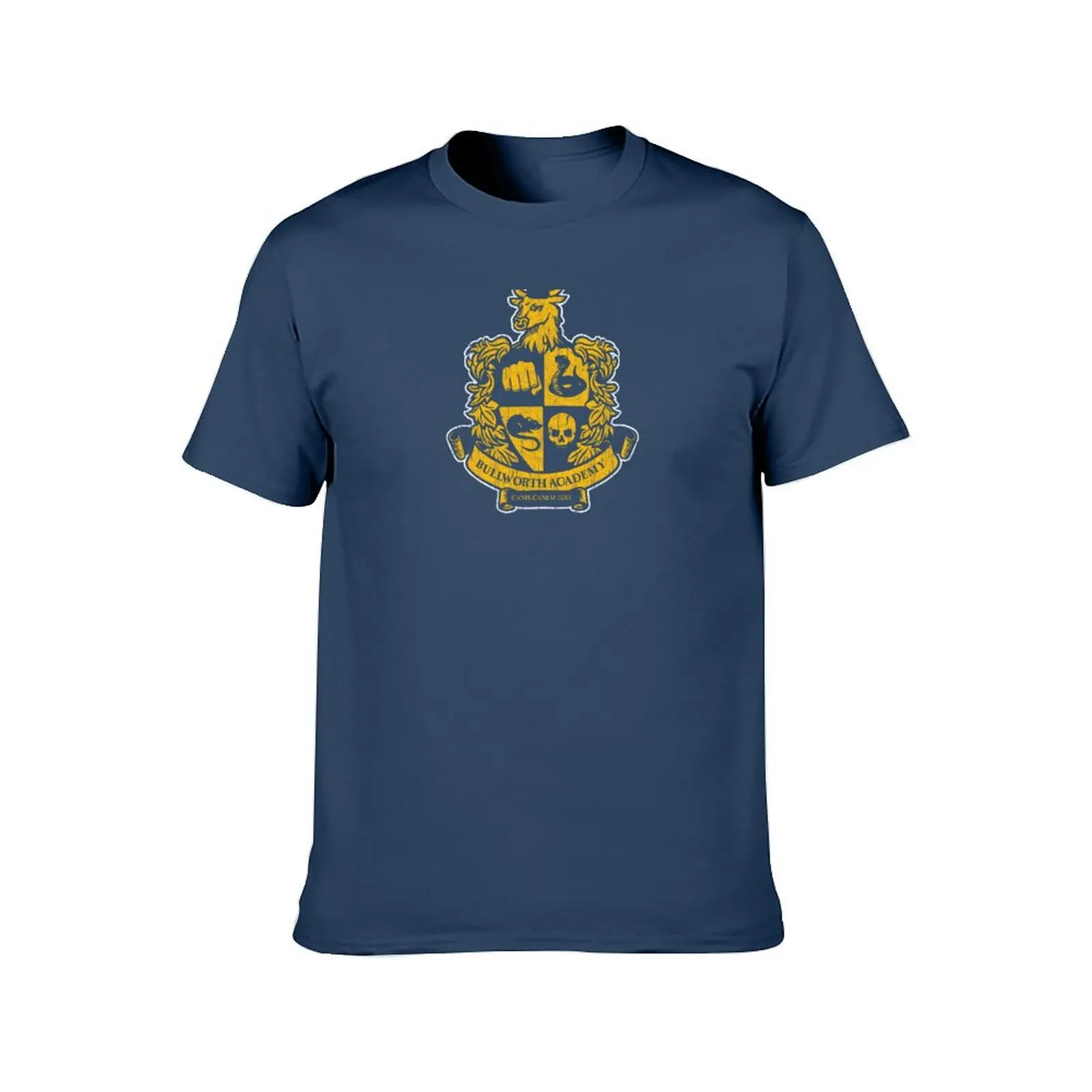 Bullworth Academy Crest T-Shirt Anime t-shirt Funny t-shirts fruit of the loom mens t shirts