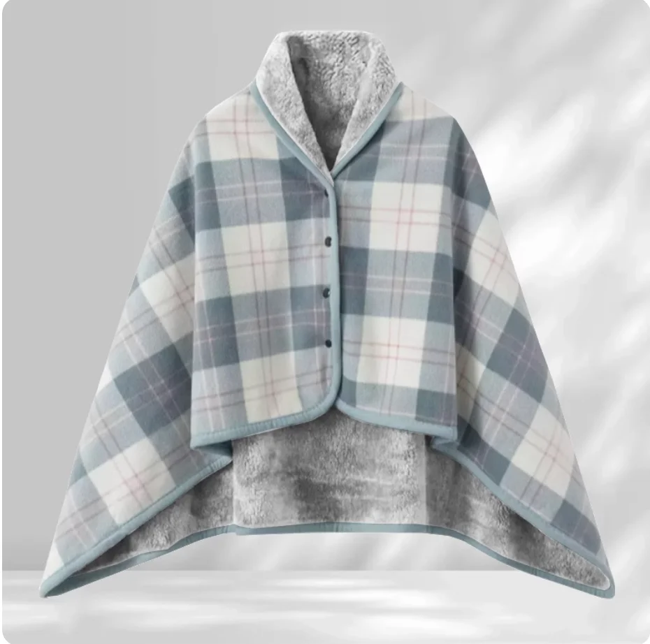 Air conditioning blanket office summer thin light luxury high-grade flannel nap blanket lazy blanket warm shawl children's blank