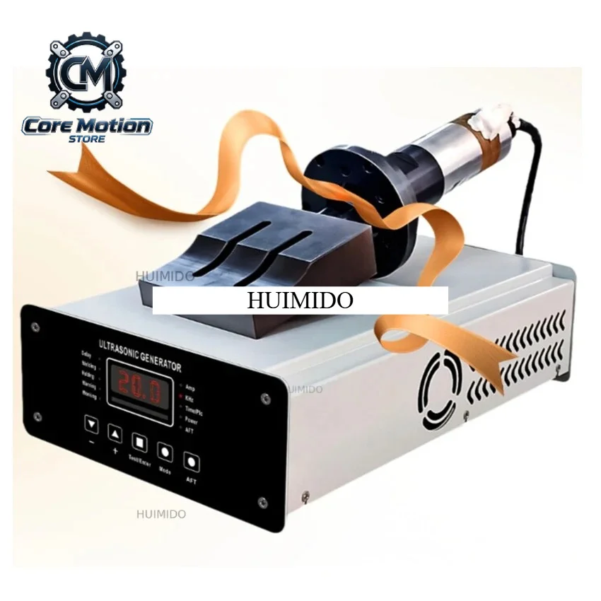 Ultrasonic Generator Ultrasonic Plastic Welding Machine Plastic Spot Welder Fabric Leather Plastic Welding Equipment 20K2600W