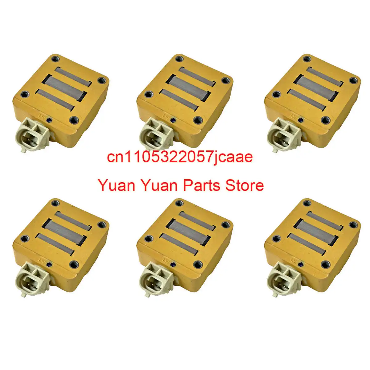 

6Pcs Fuel Injector SOLENOID for Caterpillar CAT 3126B 3126E 2593594C91 177-4754