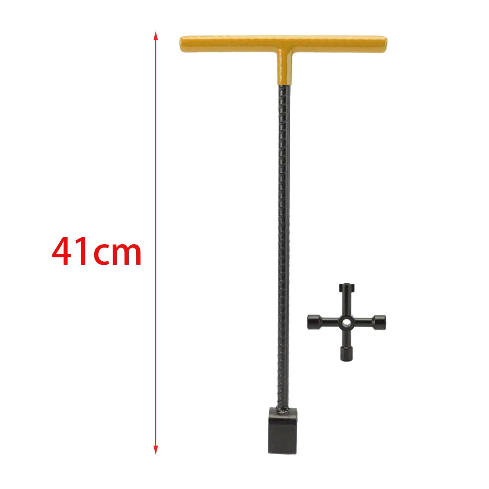 Water Meter Key Wrench T Handle Key for Curb Main Valves Water Meter