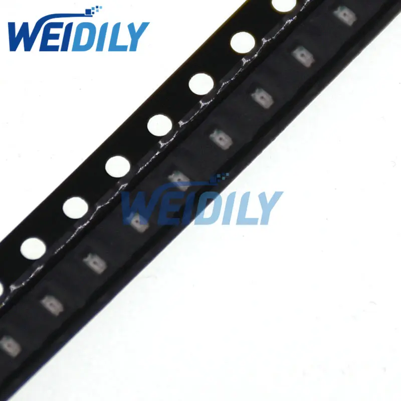 100 SZTUK 0402 0603 0805 1206 1210 5730 5050 SMD LED Czerwony Żółty Zielony Biały Niebieski Pomarańczowy Dioda elektroluminescencyjna Przezroczysta dioda LED