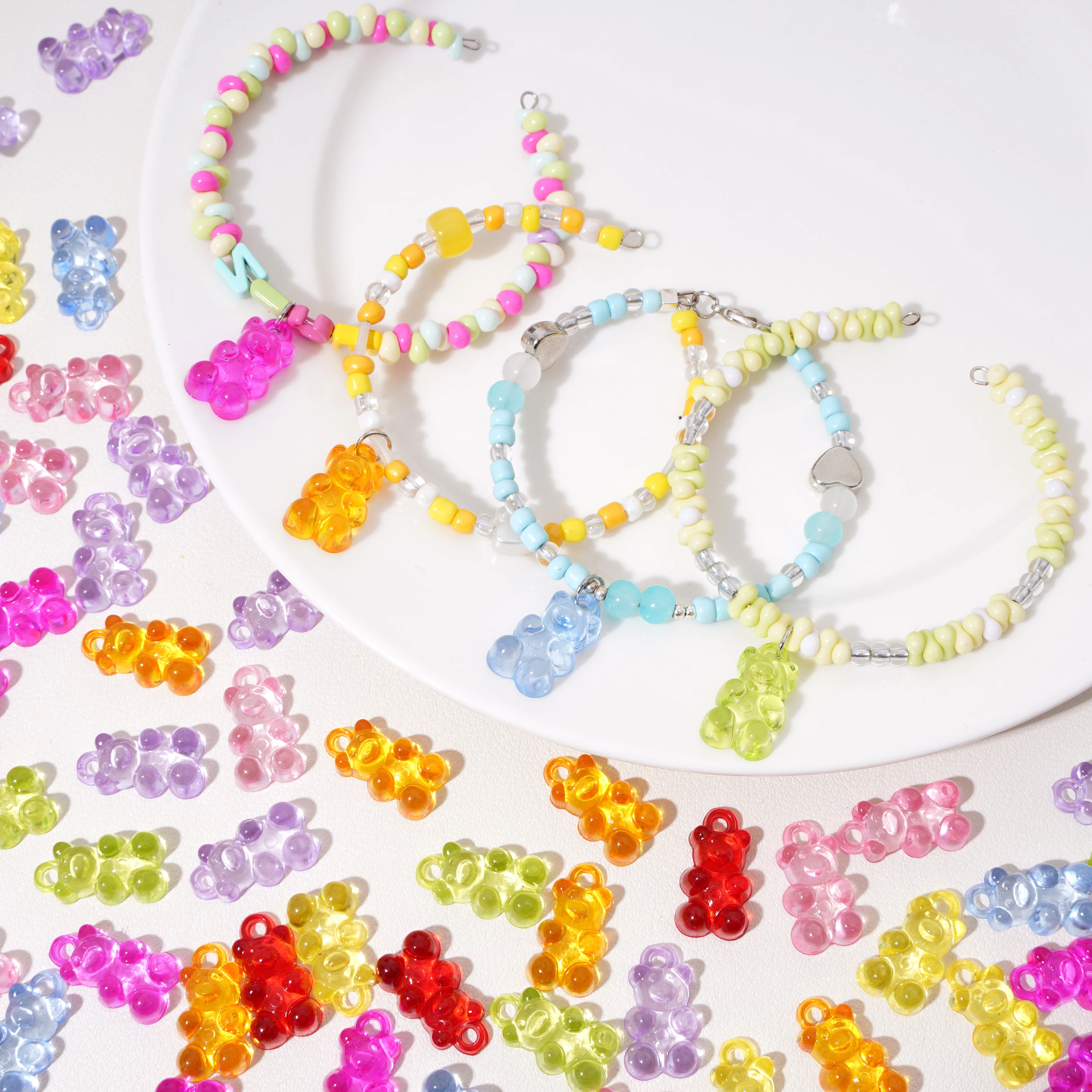 10/30Pcs Color Bear…