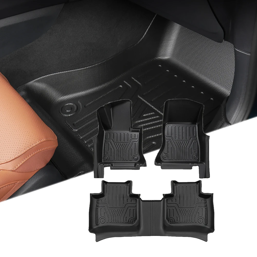 

Factory Customized All Weather Luxury Waterproof 3D TPE foot mat Cargo Liner non-slip car floor mats for BWM GLC 2024