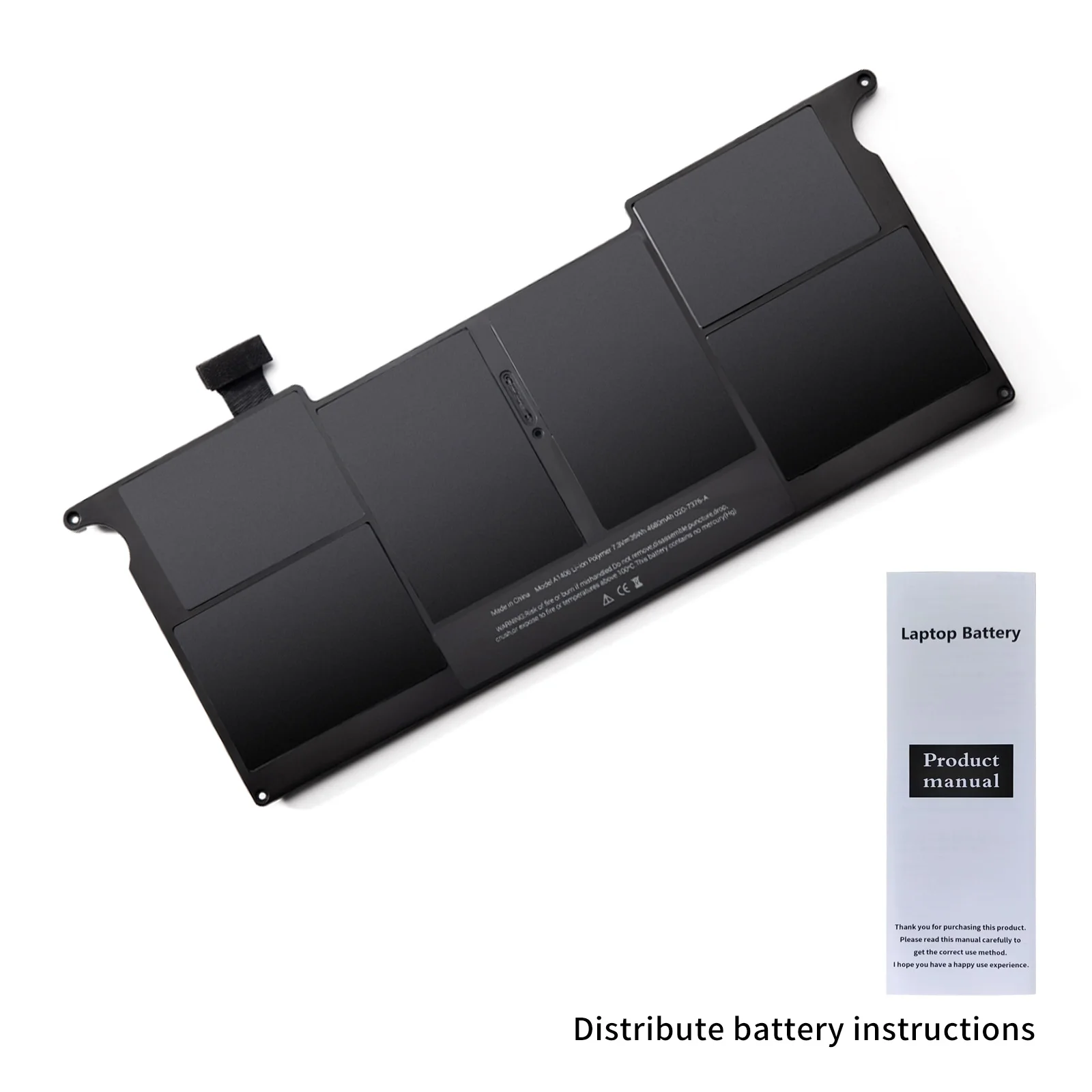 Imagem -06 - Linefind-bateria do Portátil para Apple Macbook Air 11 A1370 Mid 2011 A1465 2012 Versão 0207377-a 7.3v 35wh 4680mah