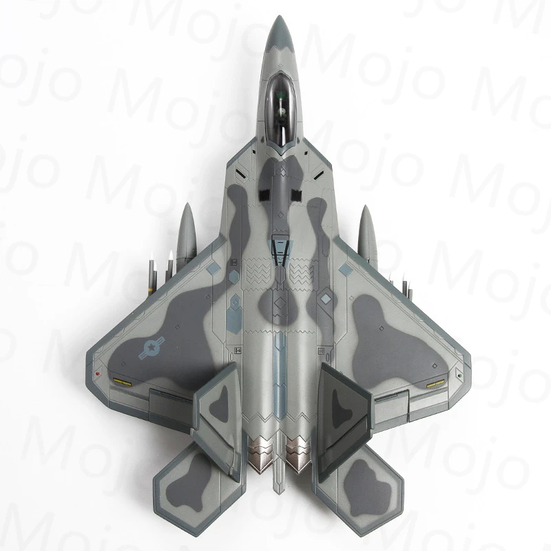 1/72 Scale Alloy Fighter F-22 US Air Force Aircraft Model Plane F22 Raptor Airplane Aircraft Model  for Collection or Gift