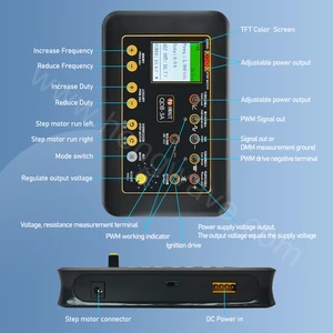 QDB-3A 2A Automatische Zündspulen-Testor-Auto Stufe Motormagnetventil Injektor Aktuator Treiberdetektor PWM 9 Hauptverkaufszündungsspulen -Test - №9