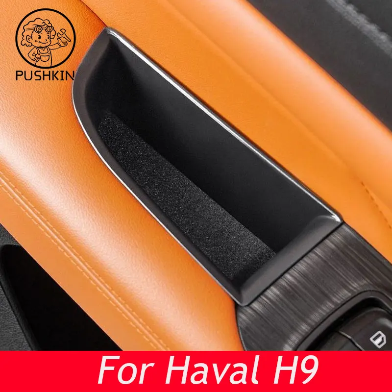 

For GHAVAL H9 MKII 2ND H9 Pro 2024 2025 Interior Door Storage Box Door Slot Mat Car Modification Accessories