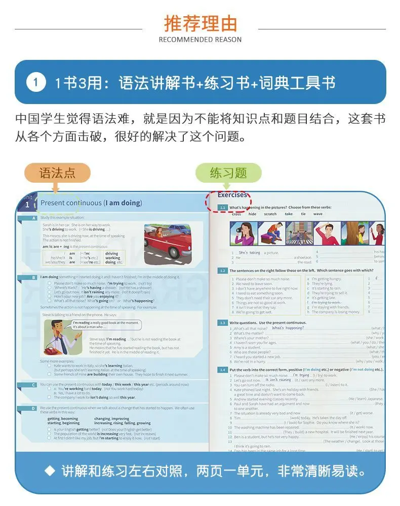 English Book English Grammar in Use Grammar Reference Book Professional Textbooks Self-taught Textbook For Learning English Book