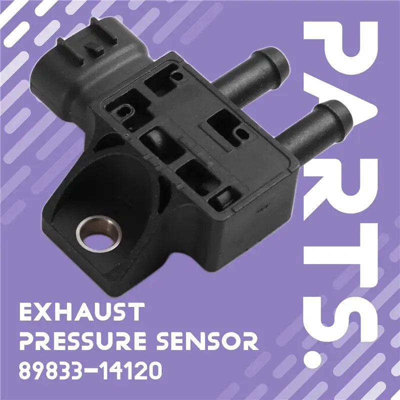 DPF Exhaust Pressure Sensor 89833-14120 For Isuzu D-MAX MU-X 2012-2020 Car Differental Pressure Detection Device