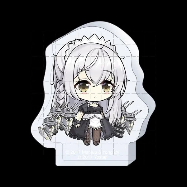 Game Azur Lane Acryl Stand Figuur Pop Anime MNF Jean Bart IJN Noshiro USS Baltimore Sleutelhanger Model Plaat Cosplay Speelgoed Gift