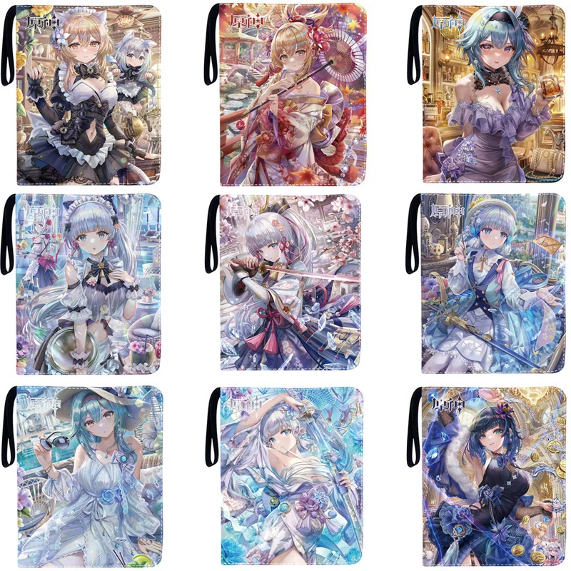 900pcs Album di carte libro Anime Genshin Impact Collection Card Zipper carte da gioco Sunny Starscout Binder Holder regali per bambini giocattoli