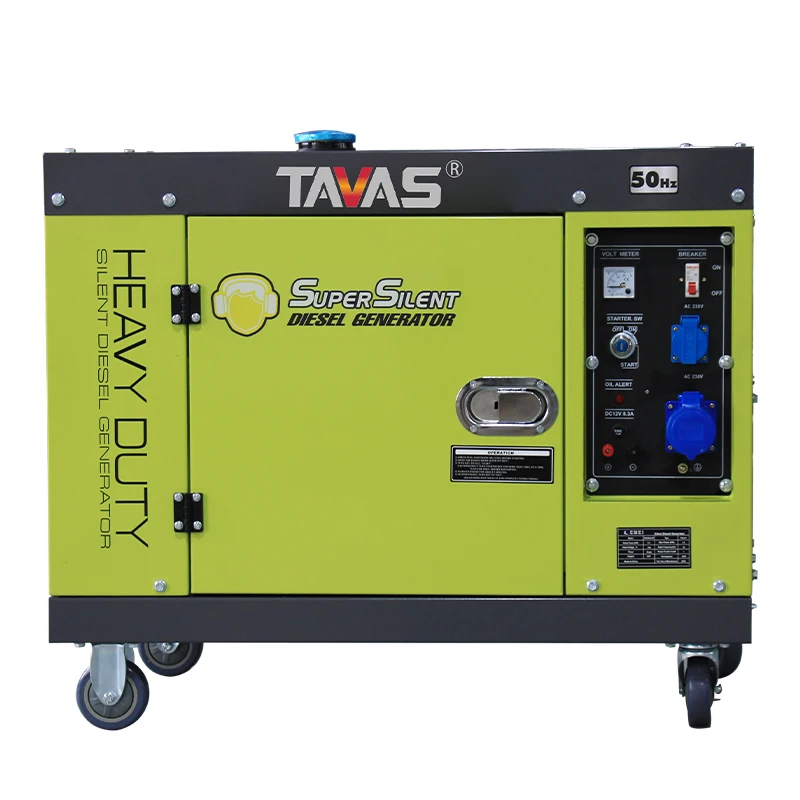 

TAVAS High Quality 5KVA Three Phase Silent And Electric Generator
