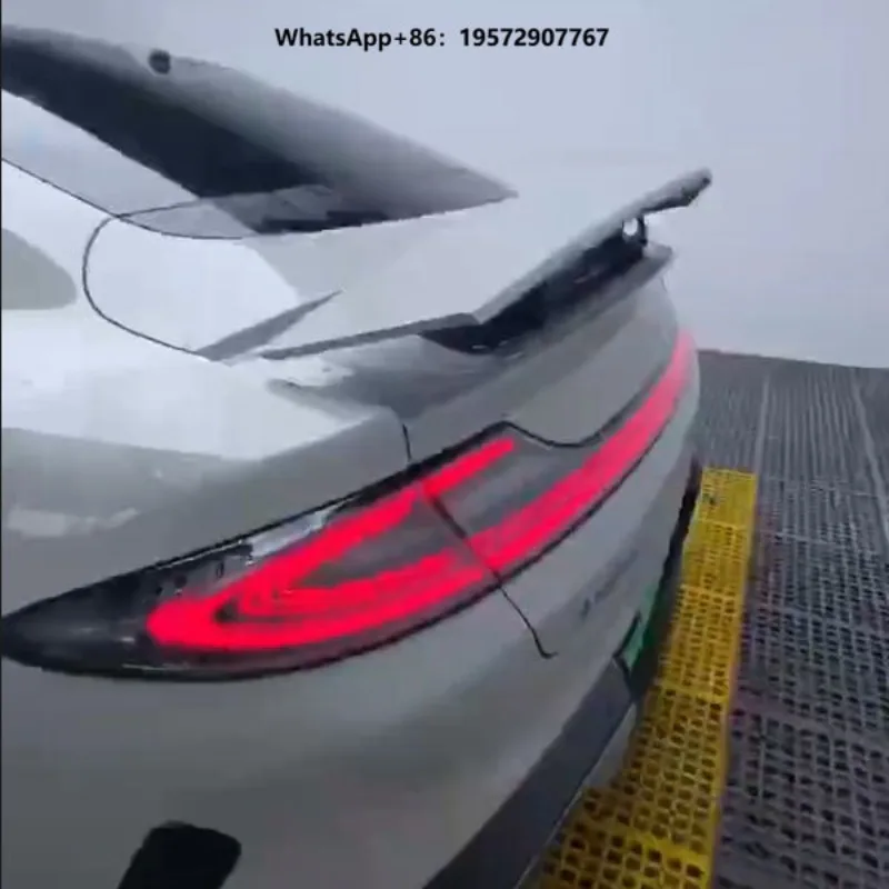 Model 3/Y Electric Automatic Trunk Spoiler Rear Tail Wing Carbon Fiber Car Accessory for 2017-2019