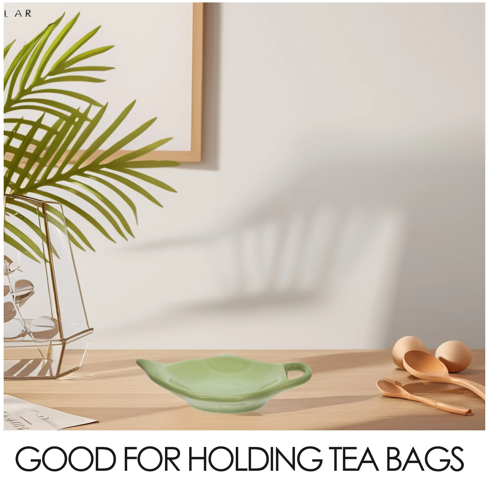 Tea Bag Tray Plates Used Holder Ceramic Coffee Saucer Coaster Cup Modeling Accessories Ceramics Cradle Make Mug