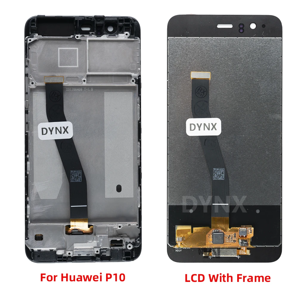 5.1\'\' Display Screen for Huawei P10 VTR-L29 AL00 TL00 L09 Lcd Display Touch Screen Digitizer With Frame Assembly For Huawei P10