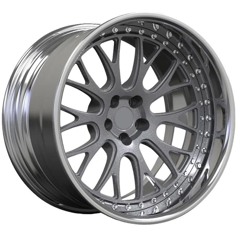 

Borui Customized Forged Car Rims 21 22 23 Inch 2 Piece 5x120 Chrome Deep Dish Alloy Wheels For BMW M3 M4 For Audi R8 S8 A8