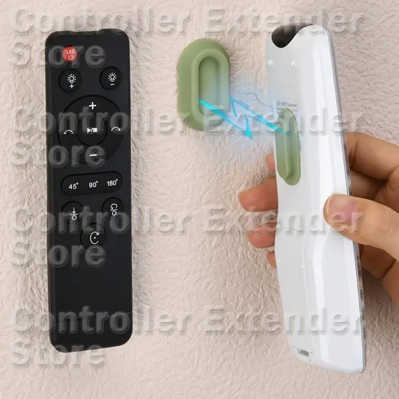 N84B 1PAIR SILICONE MAGNECTER MENEMOTE حامل الحائط الحائط للتلفزيون وإدارة الأجهزة الإلكترونية