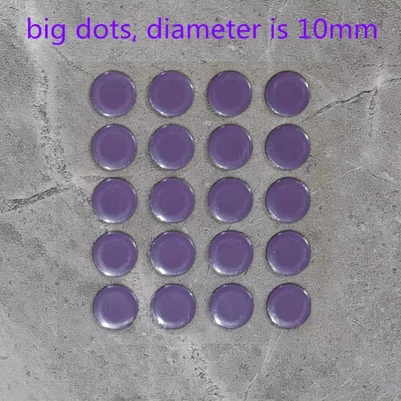 PTFE Anti-Collapse Arc-Edged Small/Big Dots Mouse Skate Similar To Obsidian Air Purple Haze PH Pro Mouse Feet Glides