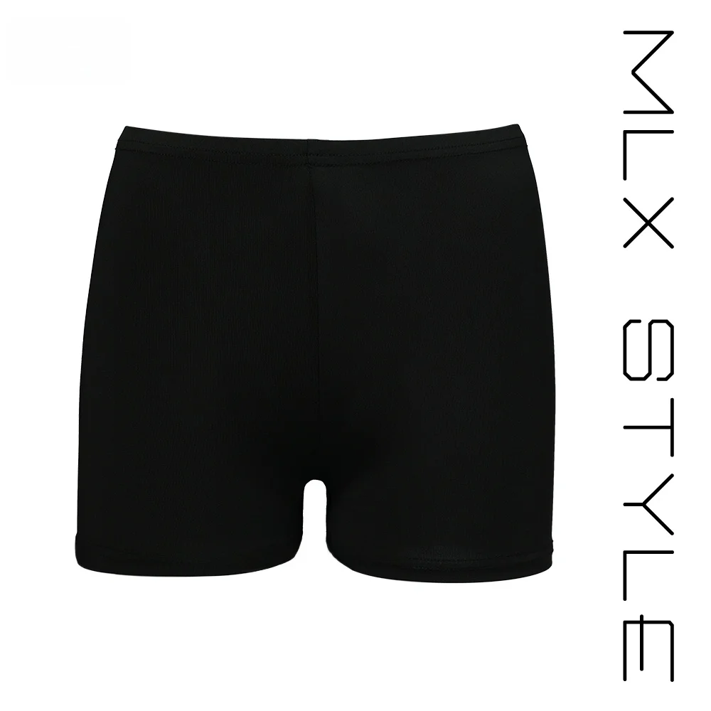 MuLanXi enfants danse latine Bot Angle plat Performance sous-vêtements prévenir l'exposition coton Polyester Dancewear