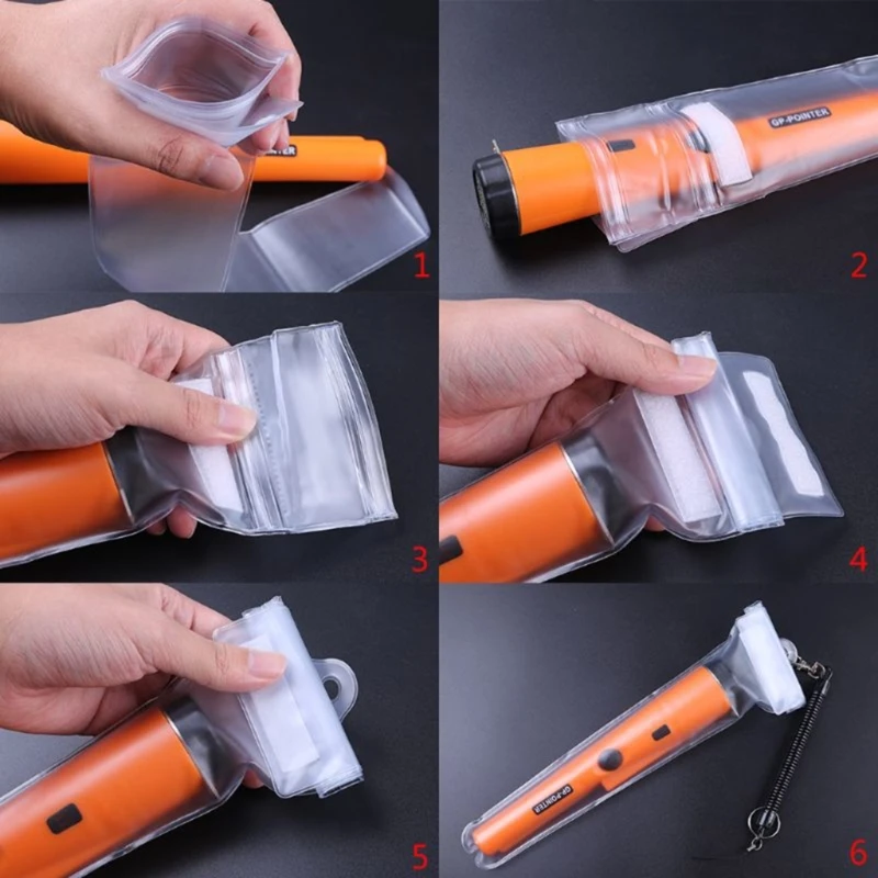 Capa transparente para detector gp-pointer, ferramenta caça tesouro