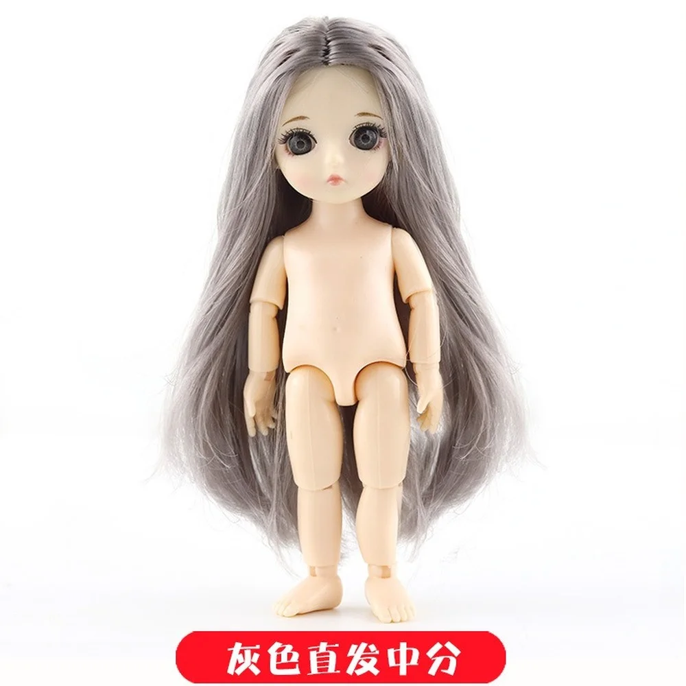 BJD Doll Dimple Smile 13 Ruchomy Jointed 16cm Surprise Blyth Dolls Toy Baby Naked Nude Women Body Dolls for Girls Gift Toy 16cm