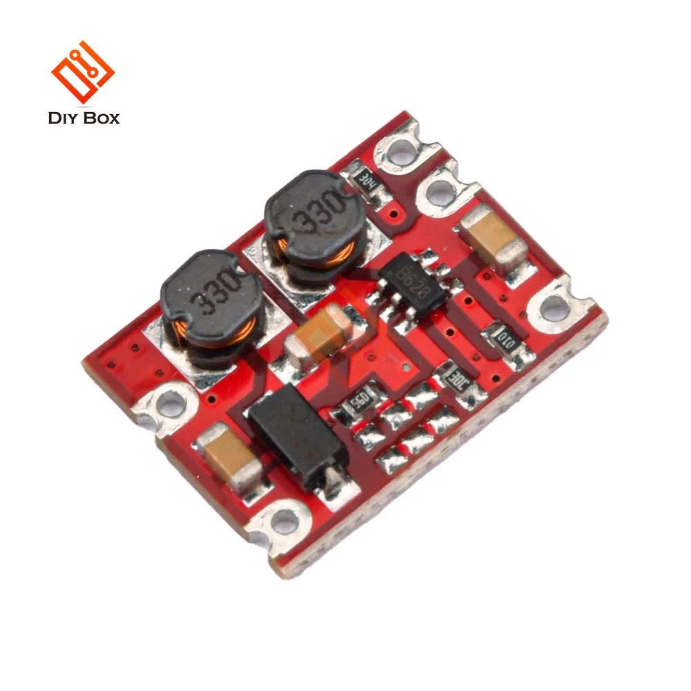 5PCS Step Up Down DC-DC Automatic Buck Boost Power Module Board Input 3V-15V Output Electronic DIY S09 3.3V/5V/4.2V/9V/12V