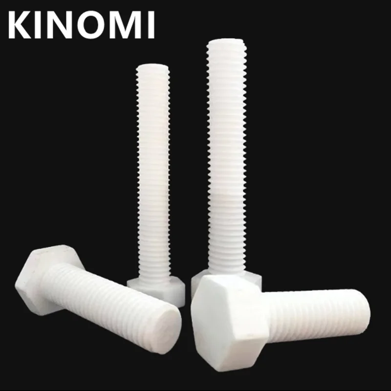 Ceramic Screw Nut High Temperature Resistant Corrosion Insulation Bolts M2 M2.5 M3 M4 M5 M6 M8 M10 M12 Zirconia And Alumina