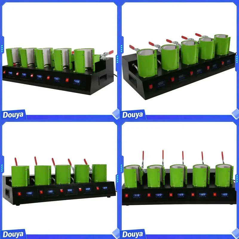 Hitze presse Sublimation presse Druckmaschinen becher Runde Keramik Zeitersparung2014 New Hot Sell 5 Tassen für 11 Unzen