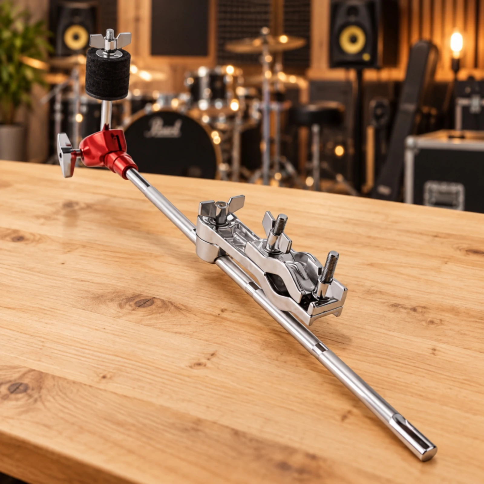 Drum Rack Accessory Heavy-Duty Ball-Type Expansion Clamp for Drummers, Live Performance