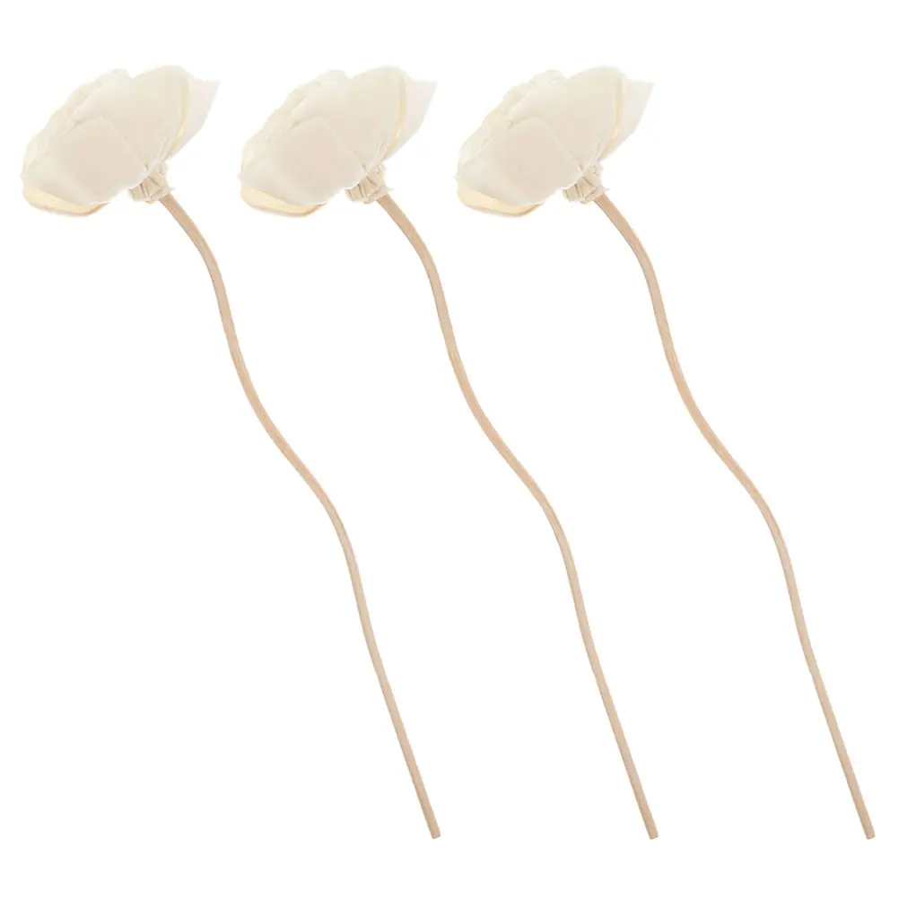 

3pcs Diffuser Sticks Dried Flower Essential Oil Diffusers Aromatherapy Essential Oil Home Decor Wooden Sticks Fragrance