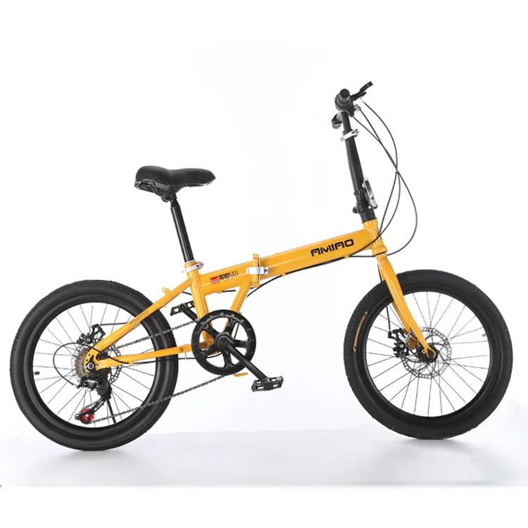 大人用折りたたみ自転車ポータブルバイクディスクブレーキ可変速20