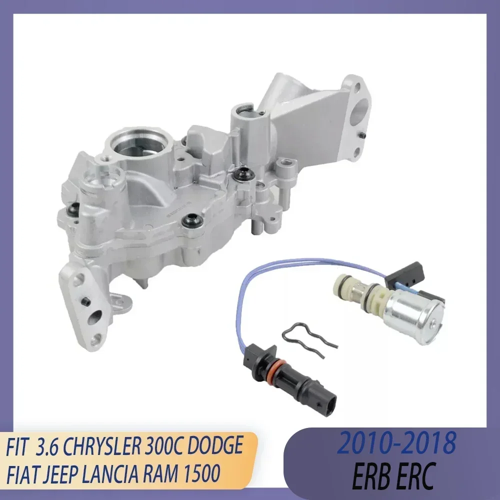 Auto Engine Parts Oil Pump solenoid Fit 3.6 L For 10-18 CHRYSLER 300C DODGE FIAT JEEP GRAND CHEROKEE LANCIA RAM 1500 ERB ERC
