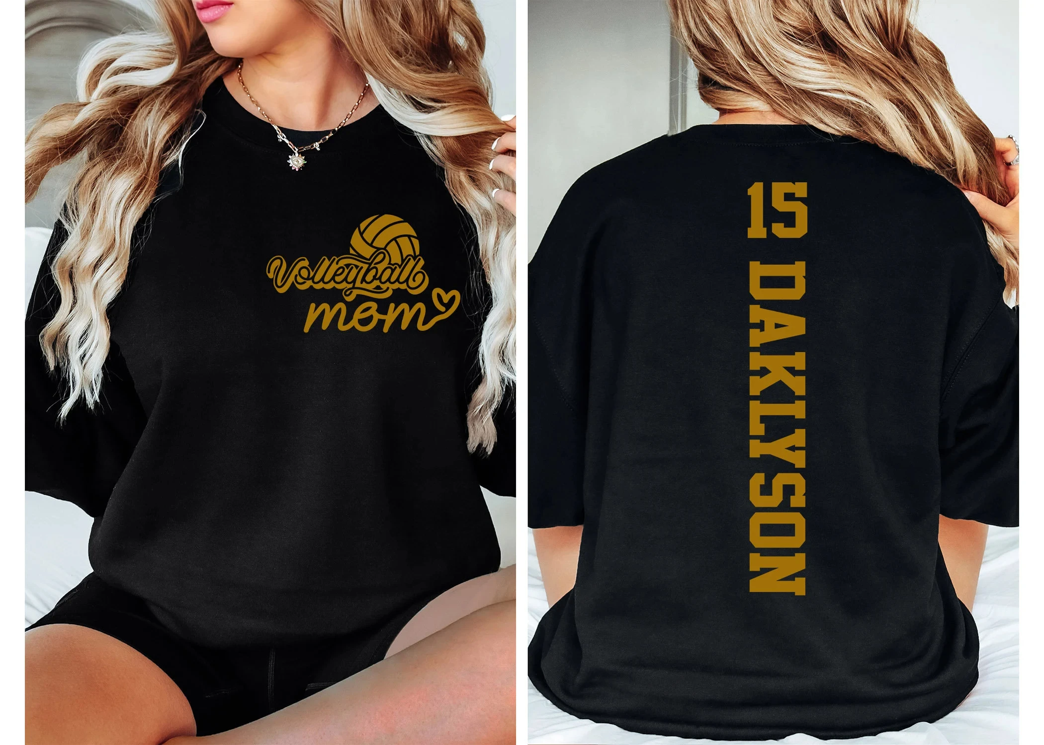 Volleyball Mom Love Slogan Women T-shirt New Fashion Mother's Day Female Casual Female Shirt Hot Sale Trend Outdoor Sport Tee