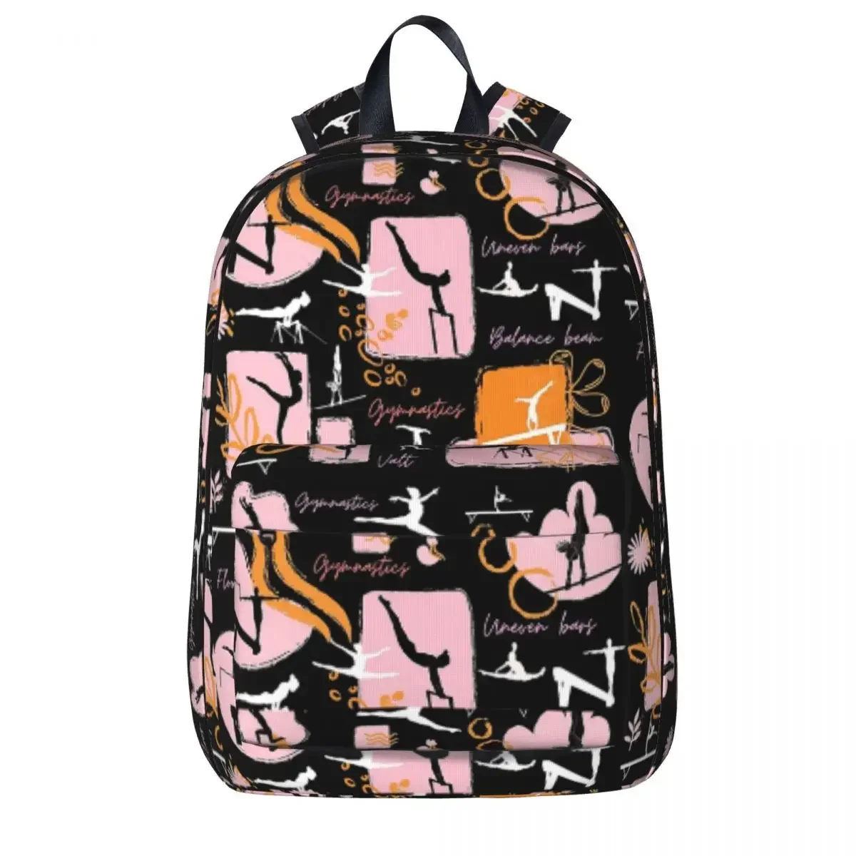 Artistic Gymnastics Print Backpacks Student Book bag Shoulder Bag Laptop Rucksack Fashion Travel Rucksack Children School Bag