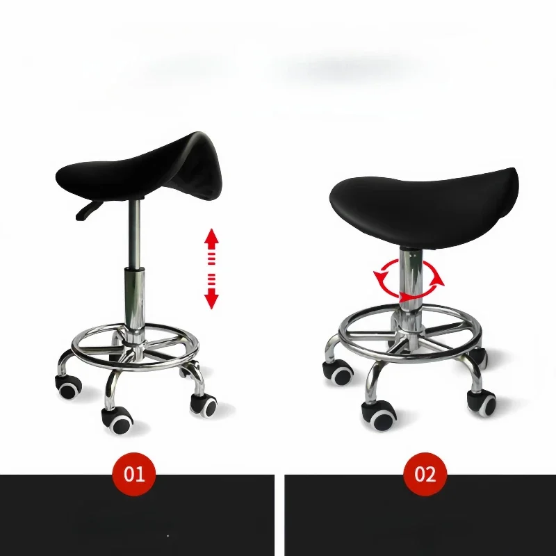 

Professional Barber Chair Saddle Hairdressing Beauty Salon Black Hair Sillones Para Salones De Belleza Commercial Furniture