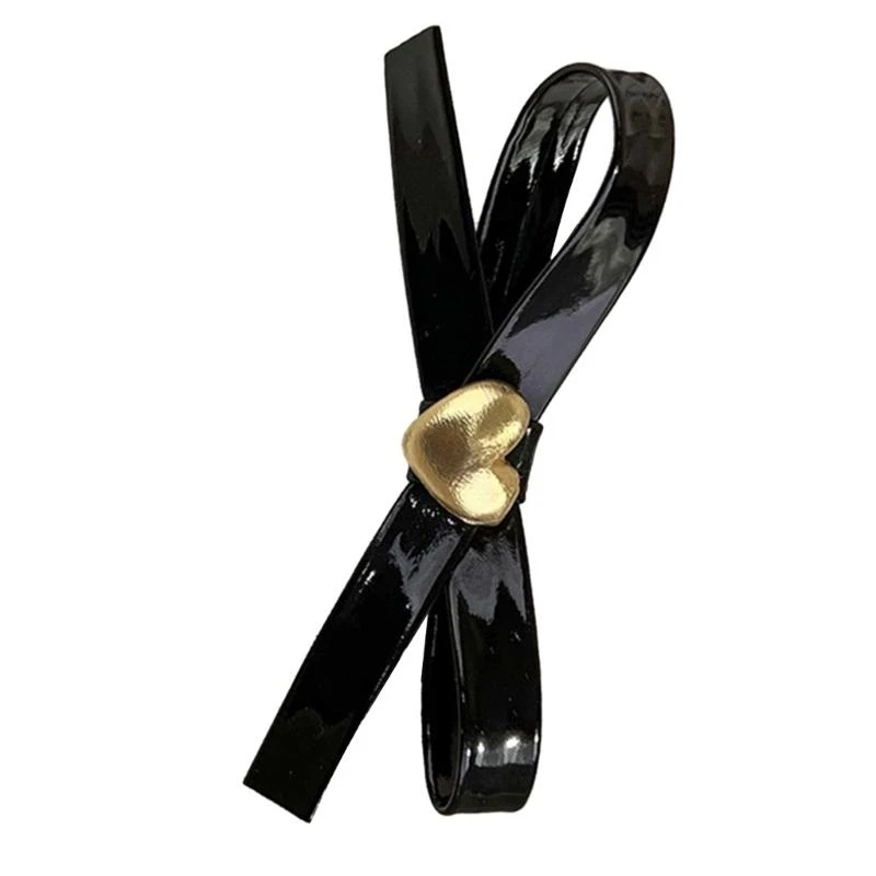 Clip lateral con lazo corazón para niña, Clip peinado antideslizante, decoración para cabello para mujer, 15UB