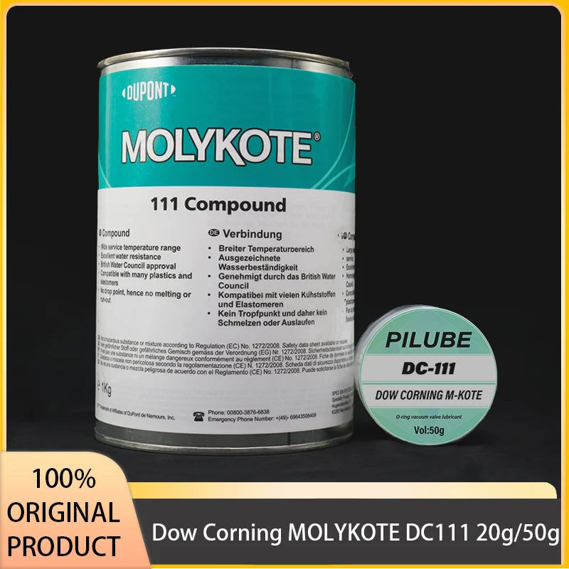 Dow Corning MOLYKOTE DC111 20g/50g O-ring Sealing Silicone Grease Antioxidant Release Agent DC 111 DC-111 Original Product
