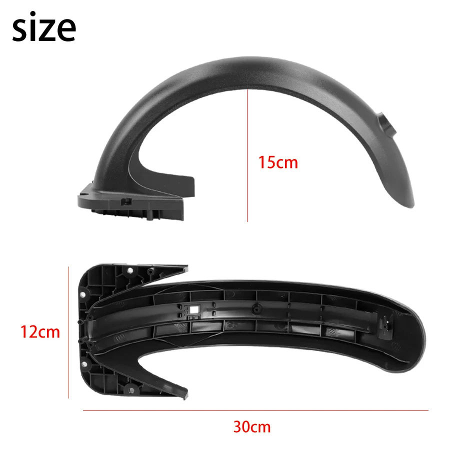 Rear Front Fender Mudguard for Ninebot MAX G30 Electric Scooter Skateboard Tire Splash Proof Guard Water Baffle Scooter Fender