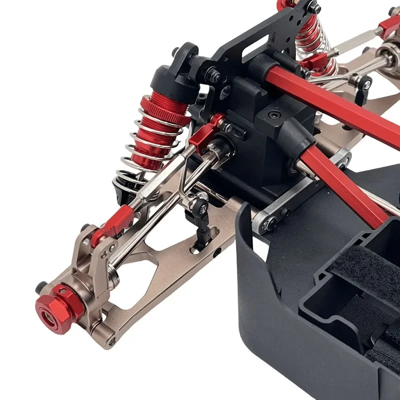 金属アップグレードリモートコントロールカー交換調整ロッド P73200 P73240 部品セット MJX 1/7 7303 RC カー用