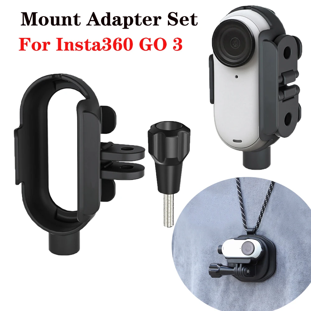 

New Multifunctional Adapter Protective Frame for Insta360 GO 3 Mount Adapter Bracket Stabilizer Expansion for Insta360 GO3 Parts