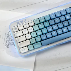 129 Key Snow Monster PBT Keycap MOA Profile Dye Sublimation Keycap For Gaming Mechanical Keyboard Keycap MX Switch MOA Key Caps