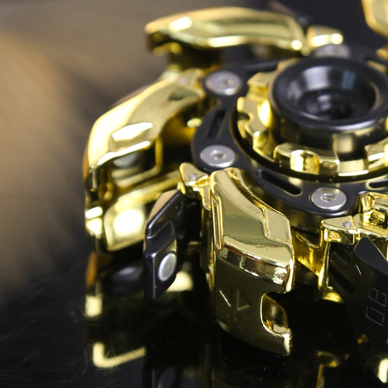 Deformazione Mecha Fidget Spinner Sollievo dallo stress Giroscopio Giocattolo Giocattolo tascabile Spinner a mano per adulti Fidget Toy Regali per adulti