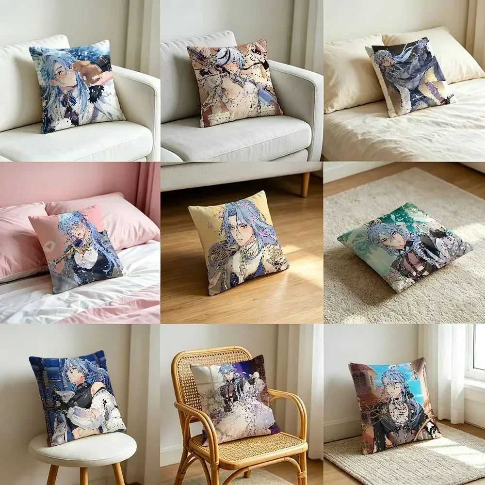 E-Edmond Nu Carnival Customizable Square Pillowcases, Stylish And Soft, Perfect For Beds, Cars, And Sofas.