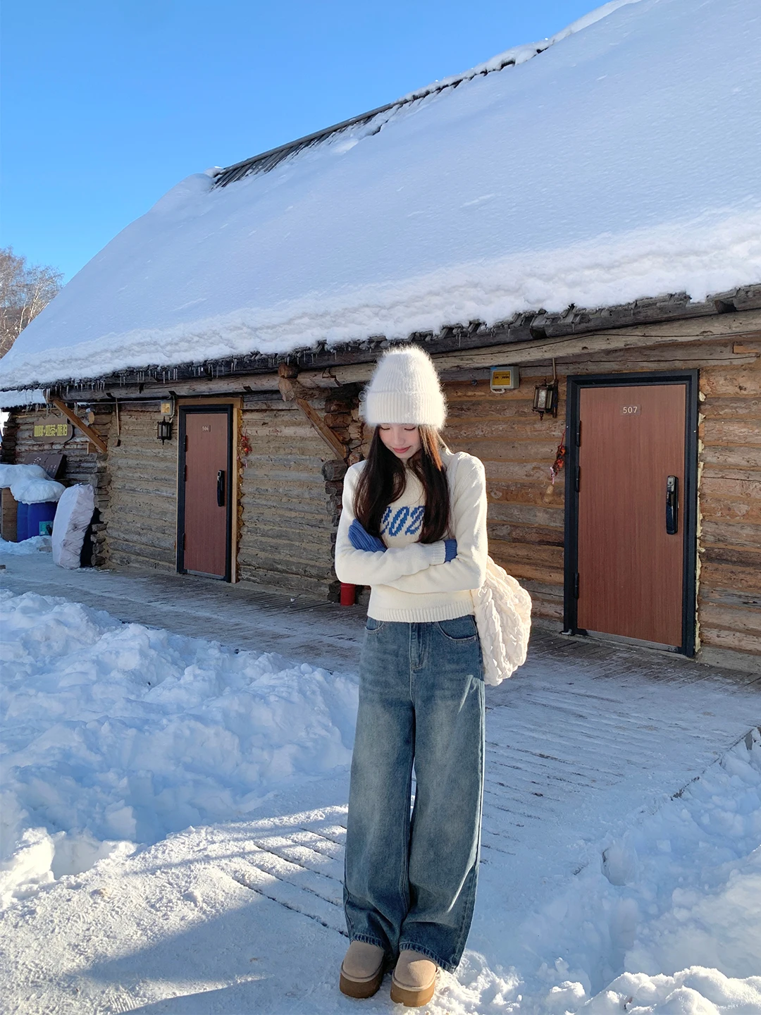 

Уютные винтажные синие джинсы с завышенной талией, женские осенне-зимние новые теплые прямые повседневные брюки длиной до пола, хлопковые l талии
