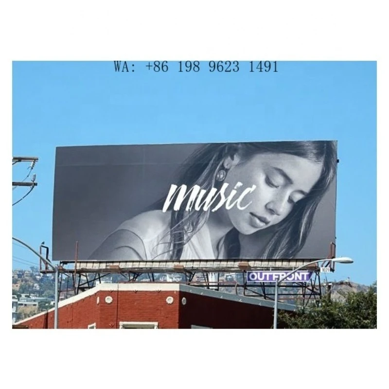 

P4 P5 P6 P8 Outdoor LED Screen IP65 Waterproof Iron Cabinet High Precision Fixed Video Wall for Commercial Advertising