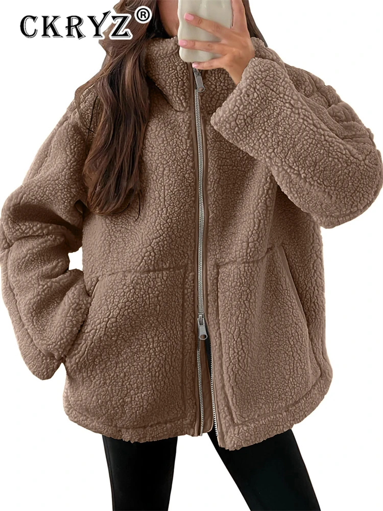 Ckryz Winter 2026 Nieuwe Mode  - Sherpa Coat Women recensie en prijs