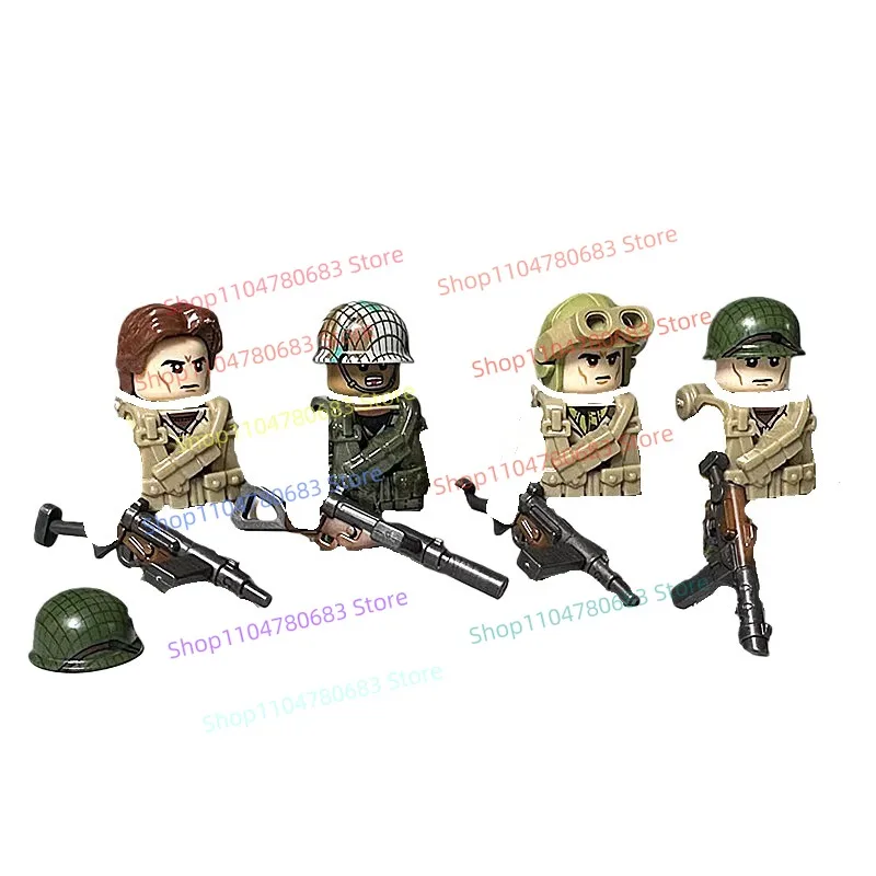 

MOC Building Blocks Special Forces Set Assemble Mini Action Figures Anime Decorative Toys Holiday Gifts Hobby Collectibles
