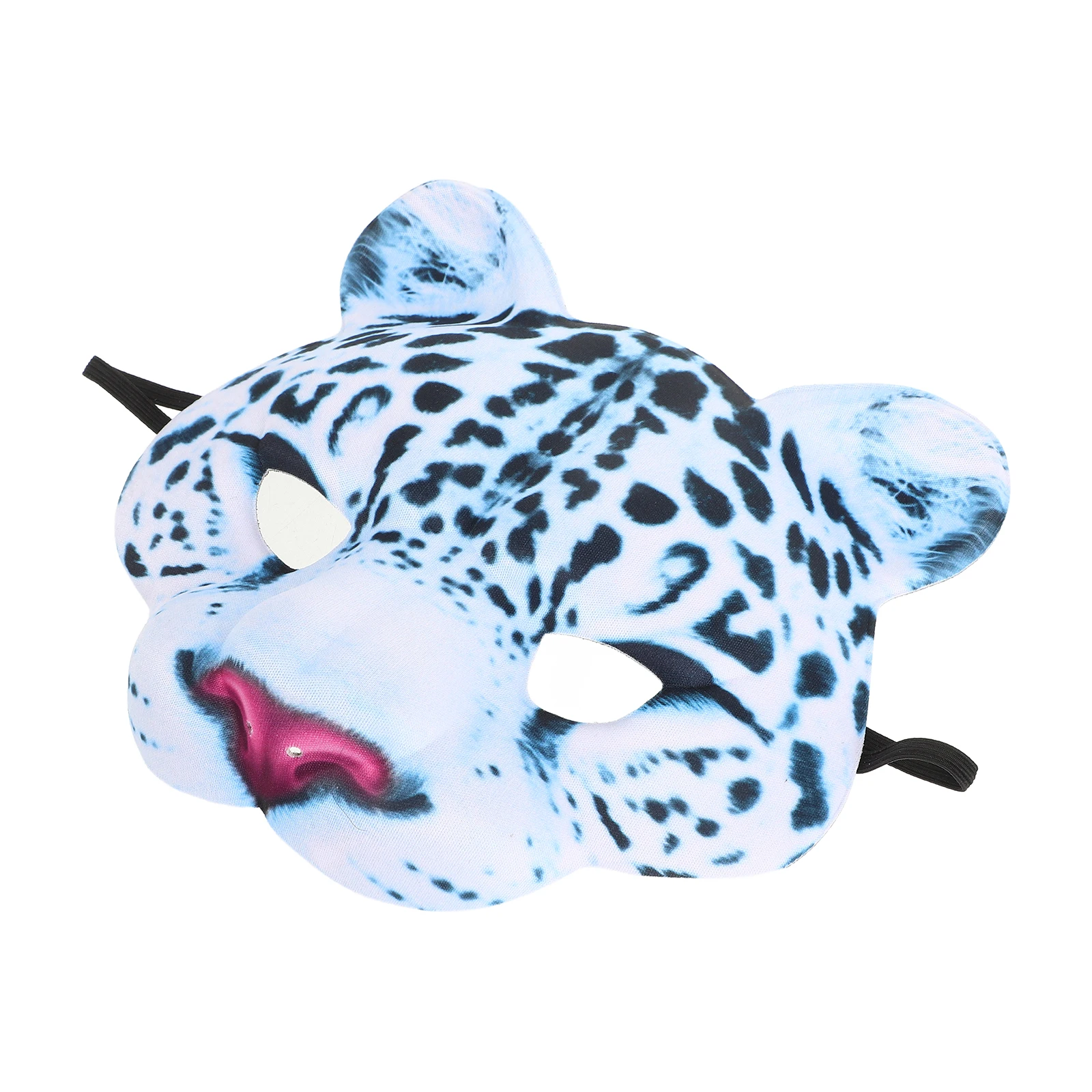 

Animal Mask Masks Leopard Costume Furry Party Supplies Face Half Carnival Supply Halloween Woman Decorate